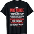 thumbnail image 1 of MDS Nurse Definition Noun Myelodysplastic Funny MDS Nurse T-Shirt, 1 of 4