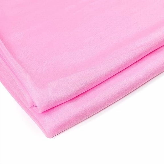 MDS Pack of 35 Yard Wedding Arch Draping Drapery Fabric Sheer Chiffon Fabric for Wedding Ceremony Reception Swag and Backdrop Decorations 60 Width DIY Sewing Multipurpose Fabric - Bubblegum Pink