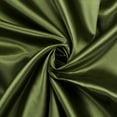 thumbnail image 1 of MDS Pack of 100 Yard Charmeuse Bridal SOLID Satin Fabric for Wedding Dress Fashion Crafts Costumes Decorations Silky Satin 44” Olive Green, 1 of 7