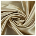 thumbnail image 1 of MDS Pack of 15 Yard Charmeuse Bridal SOLID Satin Fabric for Wedding Dress Fashion Crafts Costumes Decorations Silky Satin 44” champagne gold, 1 of 5