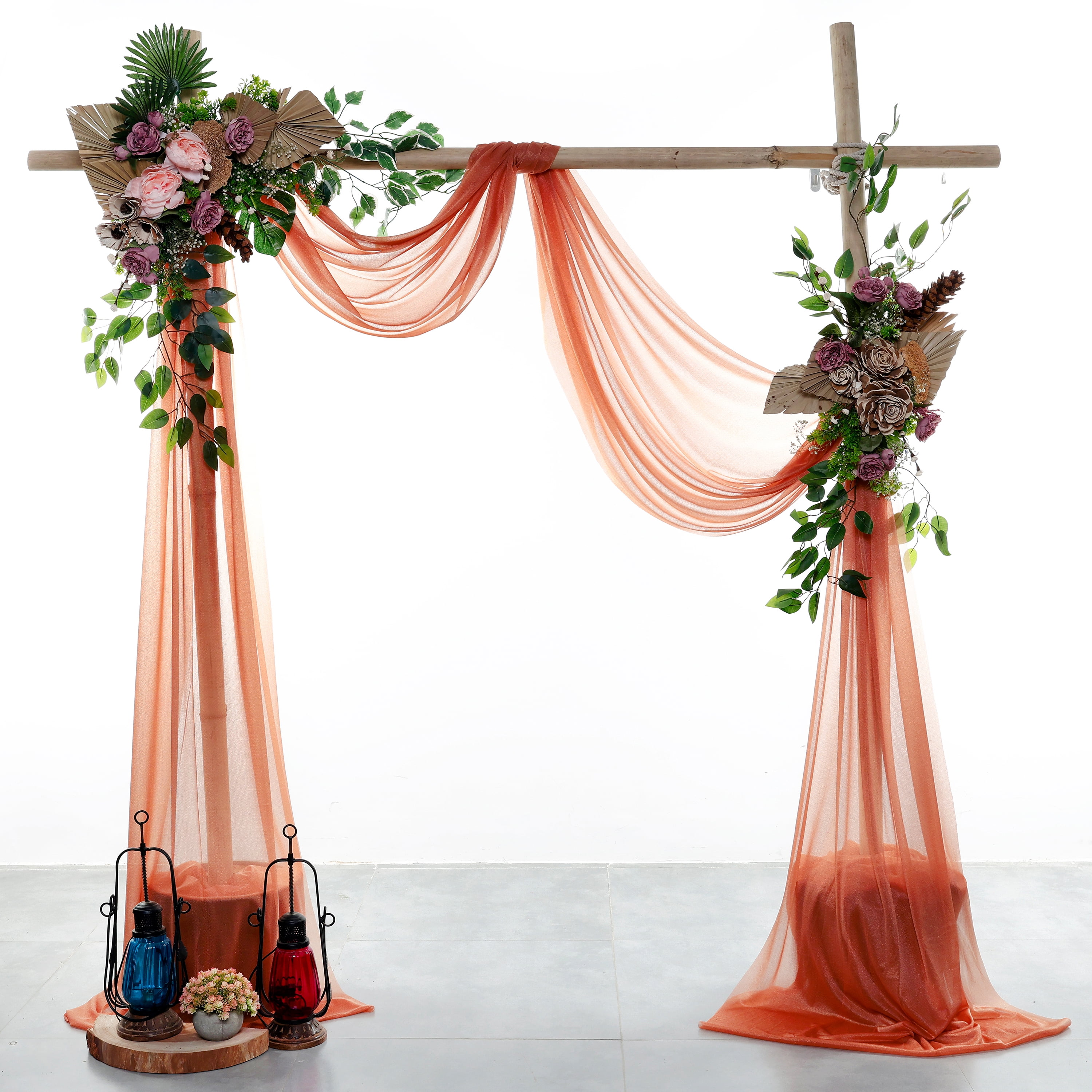 MDS pack of 1 panels (30" width x 30Ft Long) Wedding Arch Draping ...