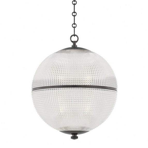 MDS801-DB-Hudson Valley Lighting-Sphere No. 3 - 1 Light Pendant-Distressed Bronze Finish
