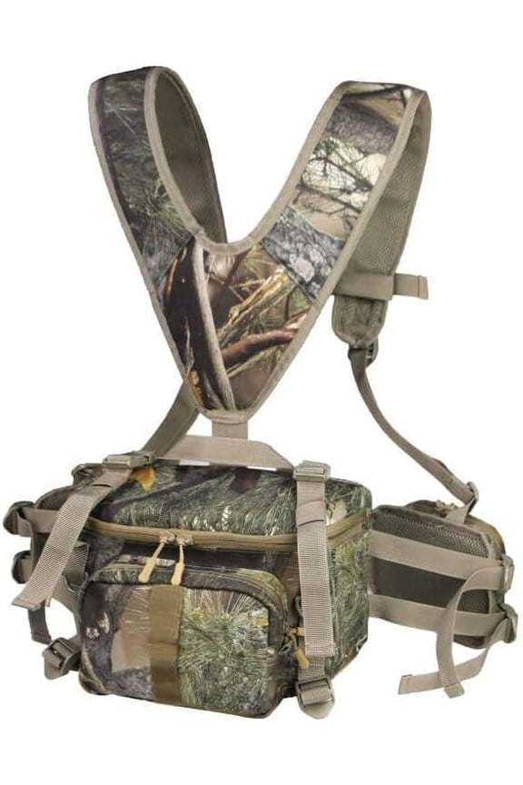 MDSTOP Hunting Fanny Pack, Waist-Pack Style Hunting Pack, Camo Hunting Fanny Waist Pack with Shoulder Straps and Harness Pouch, Available in Backpack and Lumbar Pack Styles$$Other