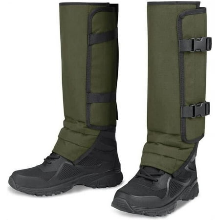 MDSTOP Snake Gaiters Leg Guards, Waterproof Snake Guards, Adjustable Snake Bite Protection for Lower Legs, Snake Chaps for Men & Women, Snake Proof Gaiters for Hunting, Hiking and Farm Working
