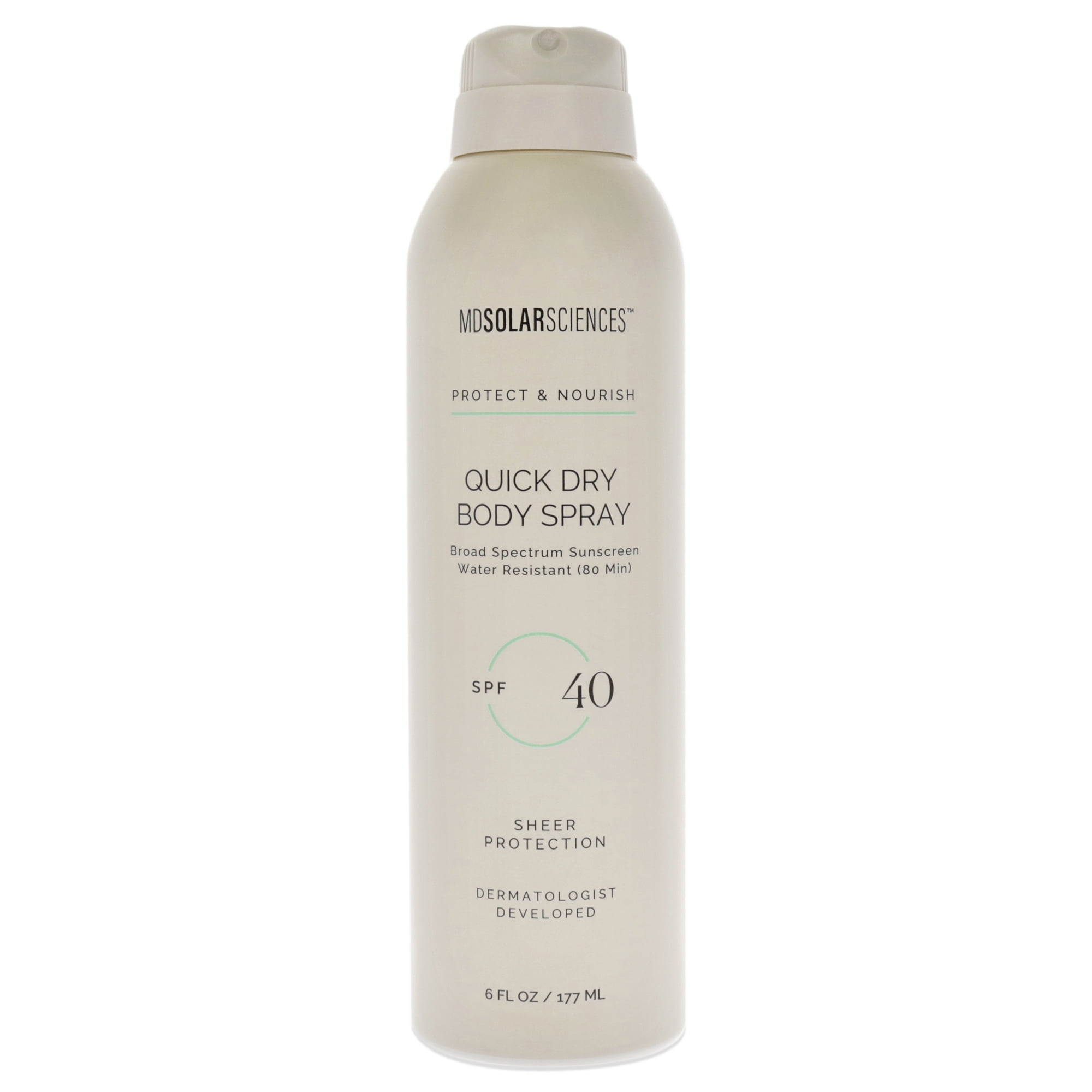MDSolarSciences Quick Dry Body Spray SPF 40 , 6 oz Sunscreen