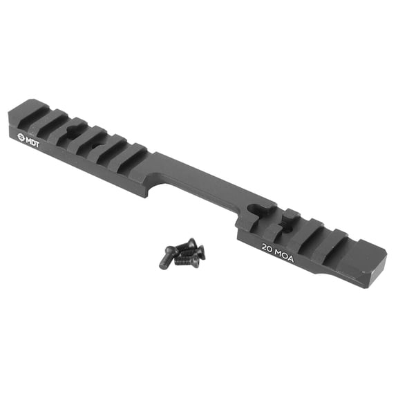 MDT 20 MOA Pick Scope Base compatible with Anschutz Model 1712, Black, Optic Mount (103563-BLK)