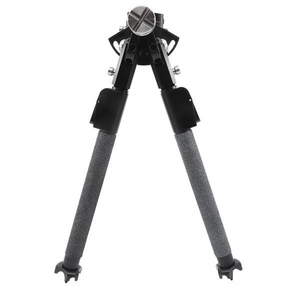 MDT CKYE-POD Gen 2 Single Pull Standard Bipod, Hard-Anodized Aluminum, 9-15" Height, RRS ARMS-17 Interface, Spiked Feet (106736-BLK)
