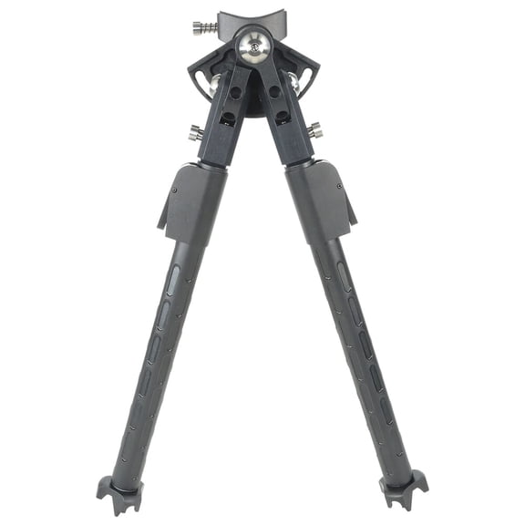 MDT CKYE-POD Lightweight Single Pull Bipod, Hard-Anodized Aluminum, Sling Swivel Stud Mount, Spiked Feet, 170 Cant (106344-BLK)