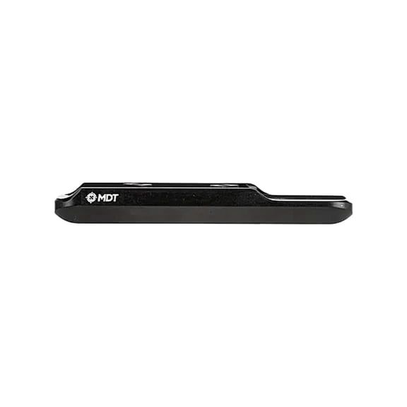 MDT Elite Flat Bag Rider, 6061-T6 Aluminum, Hard Black Anodized, Low-Profile, Rounded Edges (108296-BLK)