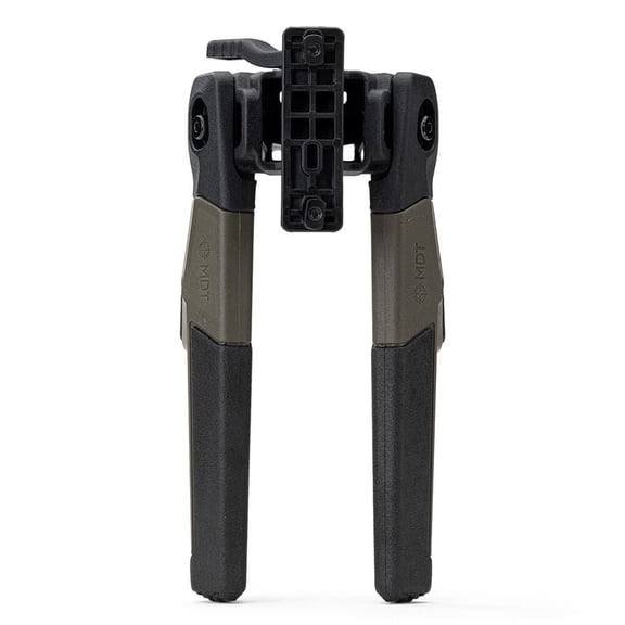 MDT Oryx Bipod OD Green, High Strength Polymer, Hunting Firearm Attachment, One-Handed Operation, High-Traction Feet (106740-ODG)