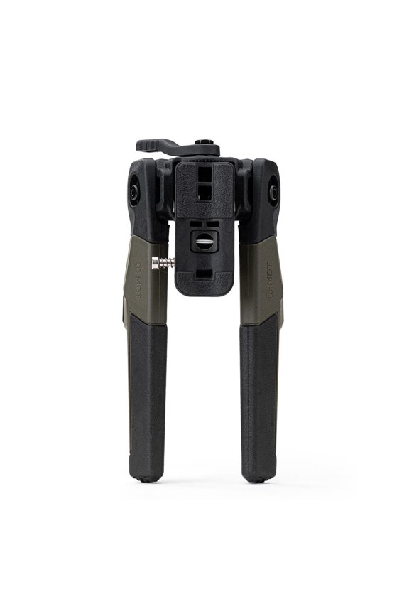Oryx Bipod OD Green, Polymer Blend, Sling Swivel Stud Attachment, High-Traction Feet, One-Handed Operation (106773-ODG)