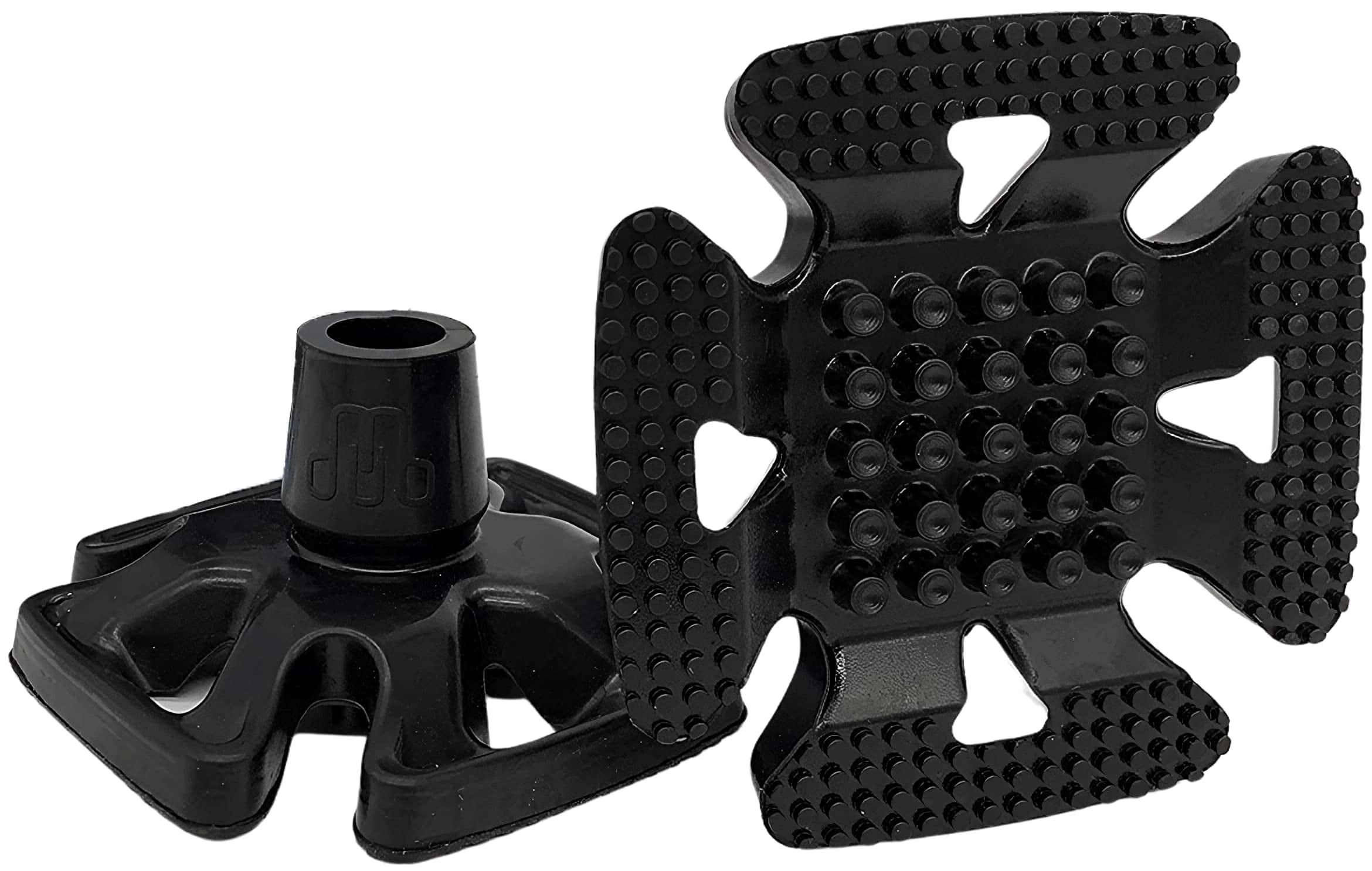 MDUB All Terrain Crutch or Cane Tip (3/4"), 2 Pack, Heavy Duty Rubber Design, Replacement Foot