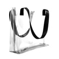 thumbnail image 1 of MDUKONU Beach Bag Waterproof Clear Tote Bag Sandproof with Handles, Heavy Duty for Pool & Travel Clear, 1 of 2
