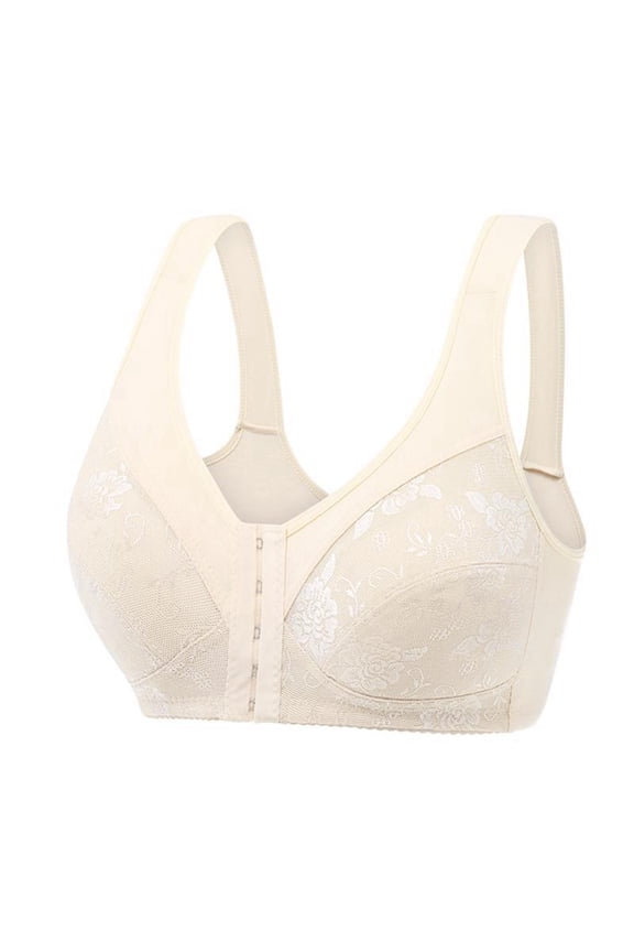 Bras for Women Womens Super Soft Wireless Lightly Lined Comfort Bra Beige 95C