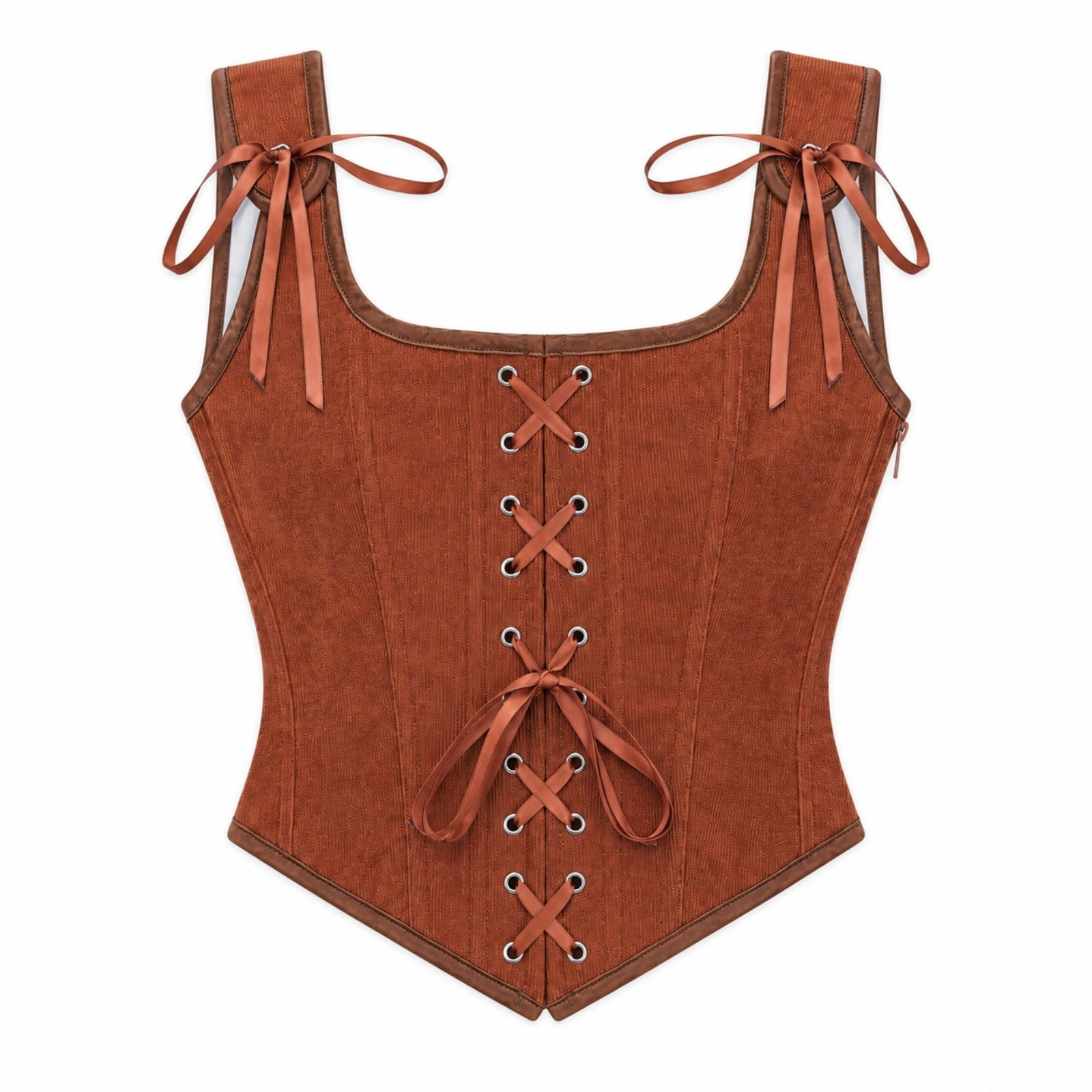 MDUKONU Chic Corset Style Bustier for Women, Curve Hugging Design Size ...