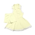 thumbnail image 1 of MDUKONU Cute Golf Tennis Dress Workout Athletic Dresses for Women with Shorts Pockets 2 Piece Sets Outfits Summer Clothes Size: M Light Yellow, 1 of 8