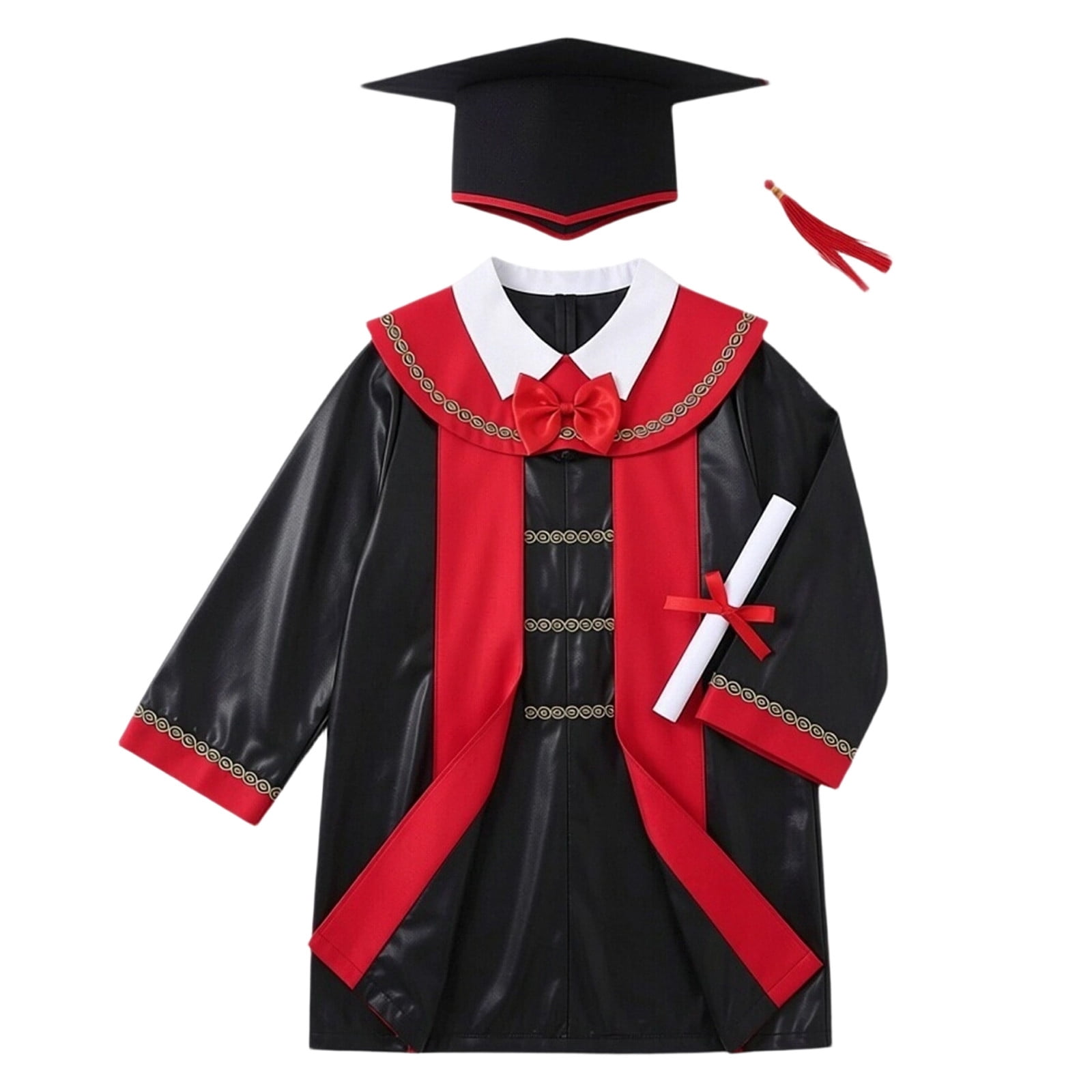 MDUKONU Kid Graduation Cap and Gown 2026 Set with Tassel for ...