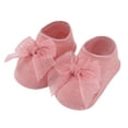 thumbnail image 1 of MDUKONU Kids Girls Socks Soft Bottom Toddler Shoes Socks Princess Socks Floor Socks Pink, 1 of 4