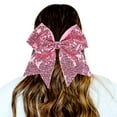 thumbnail image 1 of MDUKONU Large Big 7 Inch Glitter Bow Clip Sequin Bling Party Hair Accessories for Women Teens Girls Kids 1 Pcs, 1 of 3