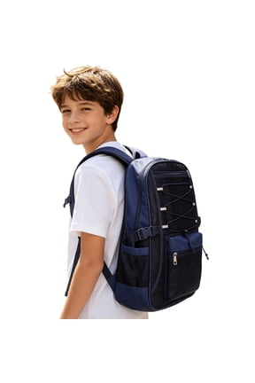 Mesh Backpack For School Heavy Duty Back To Schoo See Through Net Bookbag Semi-Transparent Net Back Pack For Beach Travel