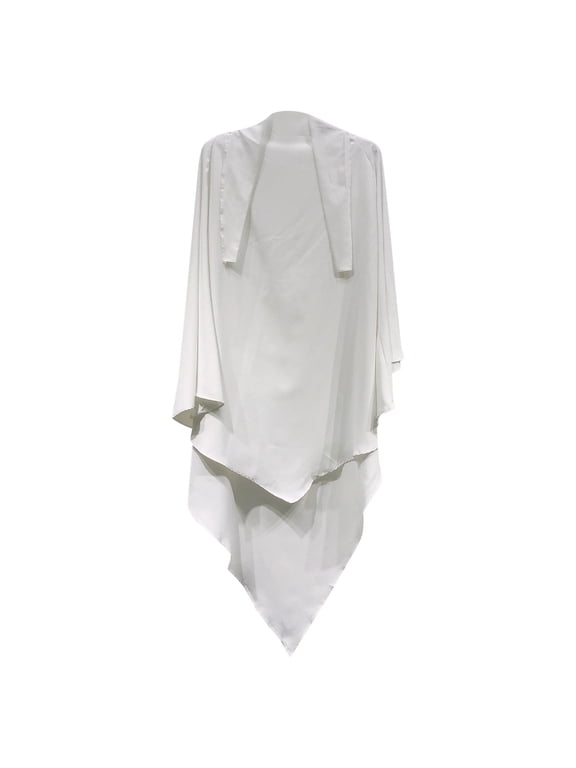 Prayer Abaya Women's Khimar Pure Color Hijab Dress Long Sleeve Dubai Kaftan
