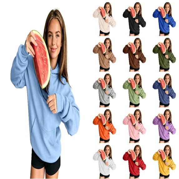 MDUKONU Oversized Hoodie With Dog Pouch Fleece Sharpa Pet Hoodies Large Pocket Hooded Sweatshirt For Puppy Dogs Holder Size: S Sky Blue