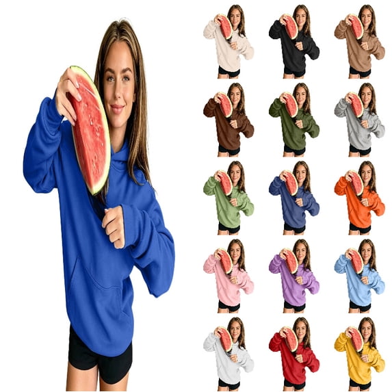 MDUKONU Oversized Hoodie With Dog Pouch Fleece Sharpa Pet Hoodies Large Pocket Hooded Sweatshirt For Puppy Dogs Holder Size: XL Blue