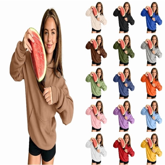 MDUKONU Oversized Hoodie With Dog Pouch Fleece Sharpa Pet Hoodies Large Pocket Hooded Sweatshirt For Puppy Dogs Holder Size: XXL Brown