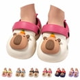 thumbnail image 1 of MDUKONU Toddler Boys Girls Garden Clogs Cartoon Slides Shoes On Slipper Water Sandals for Little Kids Hot Pink, 1 of 9