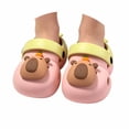 thumbnail image 1 of MDUKONU Toddler Boys Girls Garden Clogs Cartoon Slides Shoes On Slipper Water Sandals for Little Kids Pink, 1 of 5