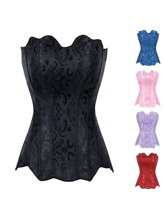 Underbust Corsets Women Gothic Size: XS Black