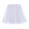thumbnail image 1 of MDUKONU Women Skirt Petticoat Cute Underskirt Ballet Swing Skirt Puffy And Fashion Tutu Skirts White One Size, 1 of 7