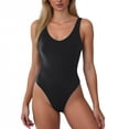 thumbnail image 1 of MDUKONU Women's Modest Full Coverage Swimsuit Comfortable Swimsuit Black L, 1 of 7