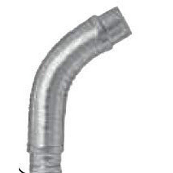 MDWF0404 Double Wall Vent Pipe 4 in. x 4' Flexible Pipe