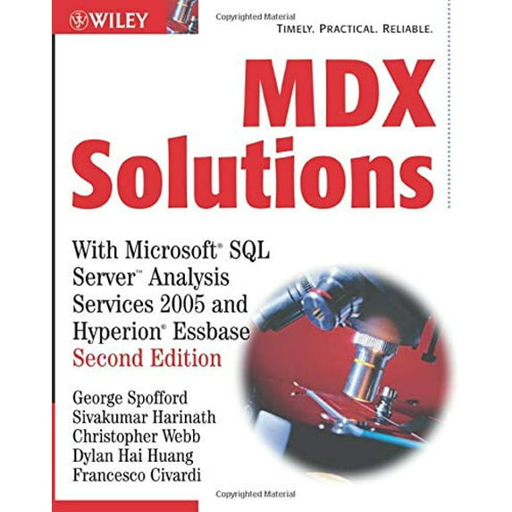 Pre-Owned MDX Solutions: With Microsoft SQL Server Analysis Services 2005 and Hyperion Essbase (Paperback) 0471748080 9780471748083