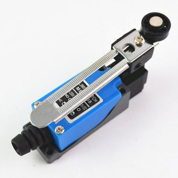ME-8108 Momentary Limit Switch Rotary Adjustable Lever Roller 2NO 2NC AC250V 5A For CNC Mill Plasma Cutting Machine Industrial Control