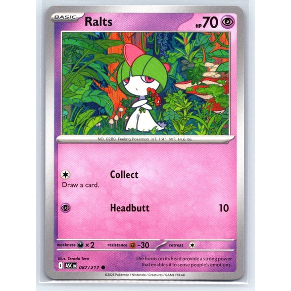 ME: Ascended Heroes Ralts Common #087/217