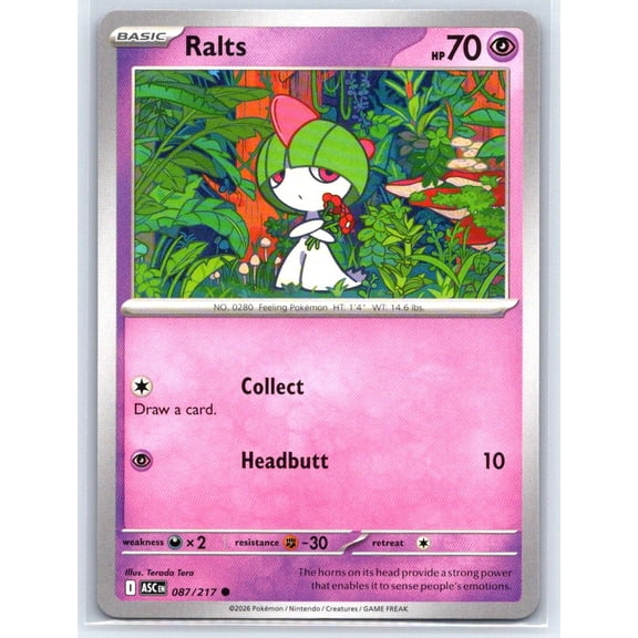 ME: Ascended Heroes Ralts Common #087/217