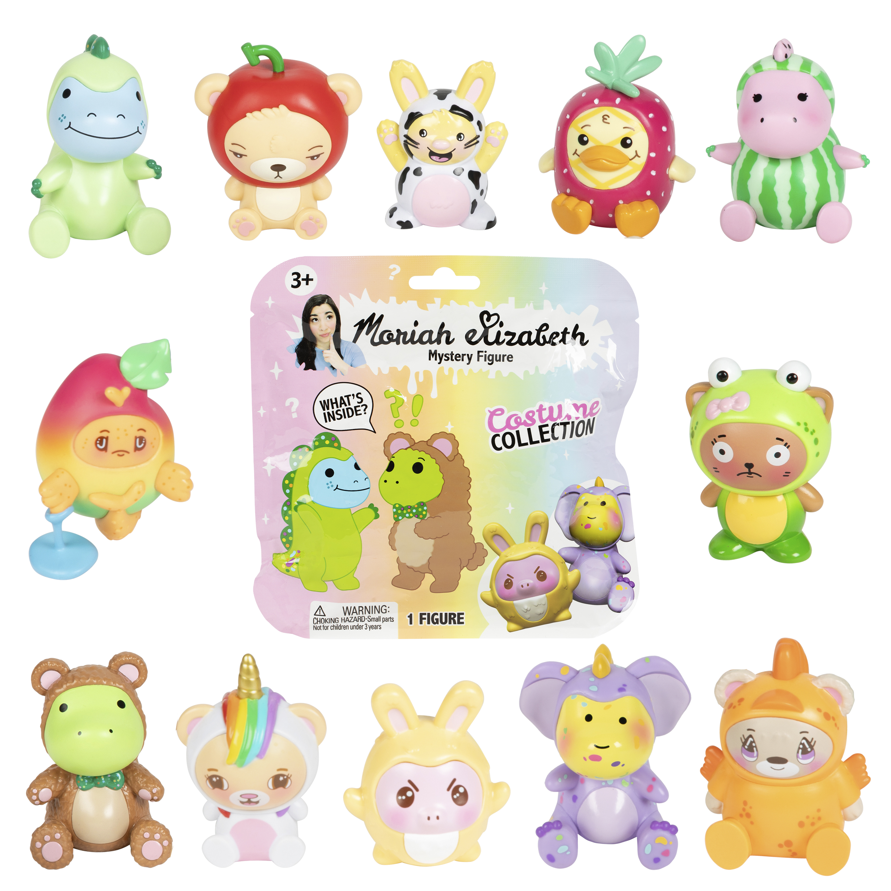 Moriah Elizabeth Mystery Figures Serie 3 - Figure In Costume, Scatola Cieca (1 Su 8 Possibili) - Merch Ufficiale, Altezza 6,35 Cm