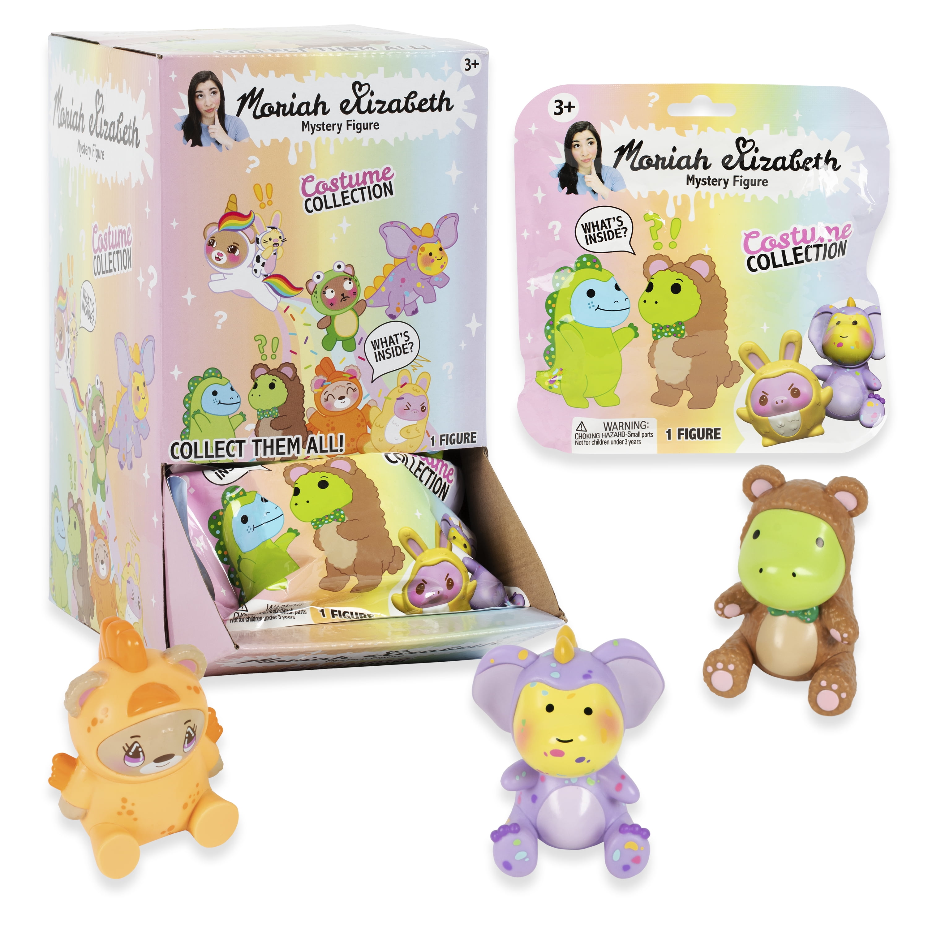 Moriah Elizabeth Mystery Figures Series 3 - Costumes, Mystery Figures, YouTube Craft Channel, Blind Box, 1 of 8 Possible, Official Moriah Elizabeth Merch