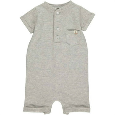 Me & Henry Boy's Camborne Henley Romper
