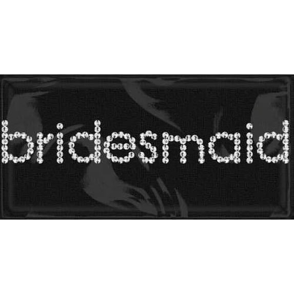 ME & MY BIG IDEAS Rhinestone Iron-Ons Small, Bridesmaid 5929 - NEW