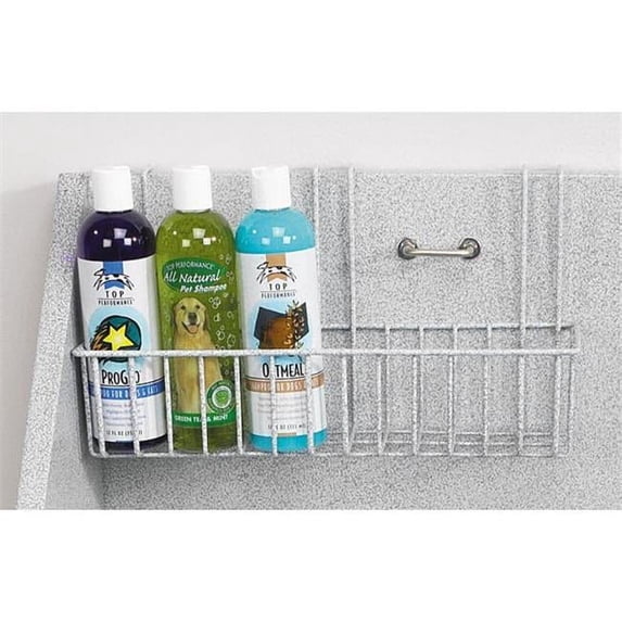 Master Equipment Shampoo Rack Durable, Versatile, and Convenient Tub Shampoo Racks for Professional Pet Groomers