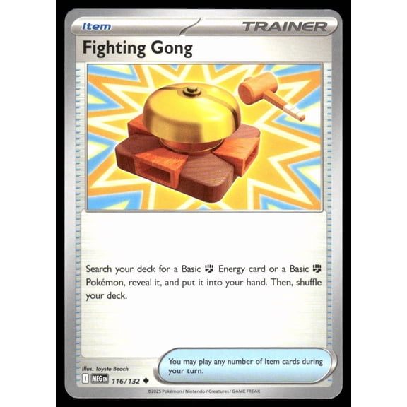 ME01: Mega Evolution Fighting Gong Uncommon #116/132