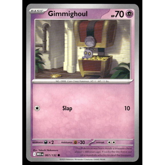 ME01: Mega Evolution Gimmighoul Common #067/132