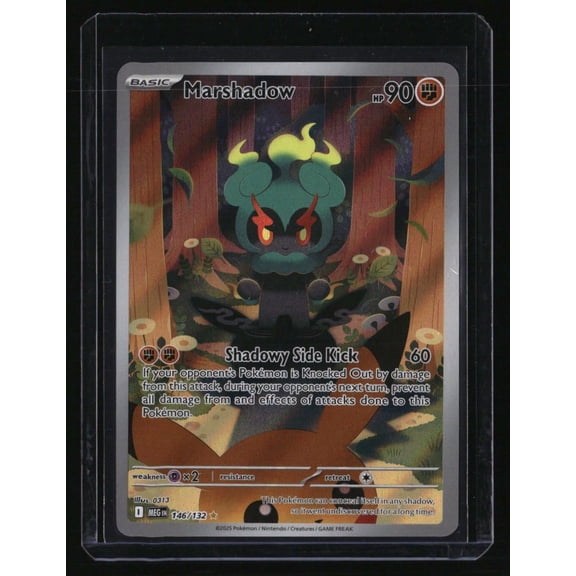 ME01 Mega Evolution Marshadow 146/132 Near Mint Pokemon Trading Card