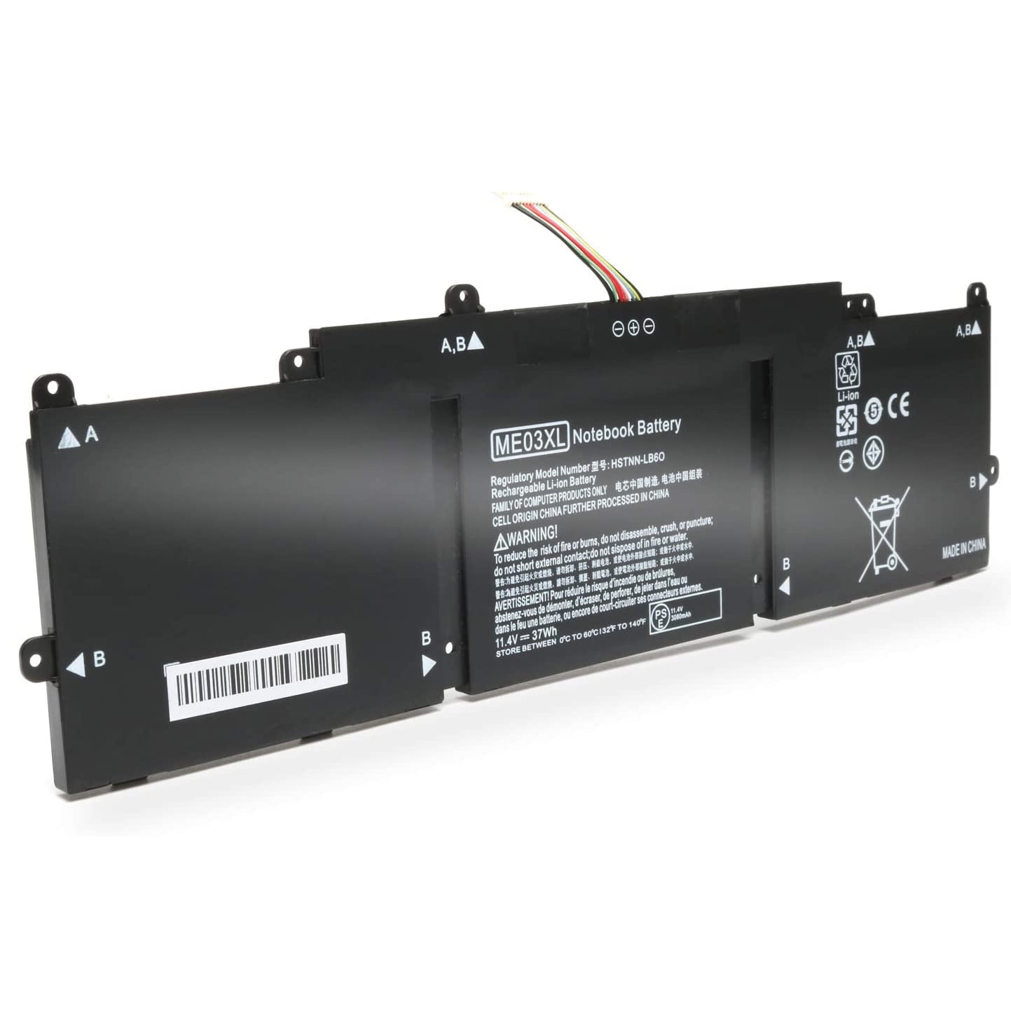 ME03XL Laptop Battery For HP Stream 11-D 13-C Series Ultrabook 11 ...