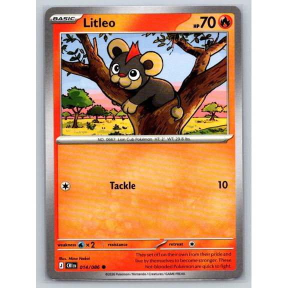 ME04: Chaos Rising Litleo Common #014/086