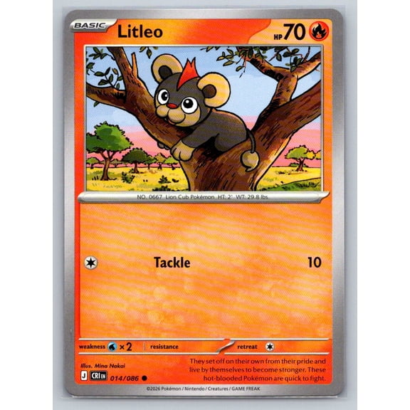 ME04: Chaos Rising Litleo Common #014/086