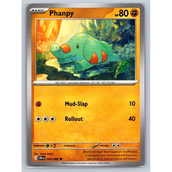 ME04: Chaos Rising Phanpy Common #044/086